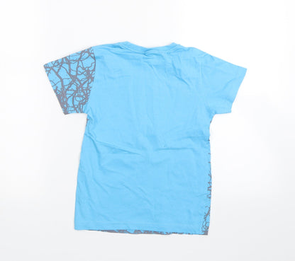 Macca Boy Boys Blue   Basic T-Shirt Size 7 Years  - Brooklyn