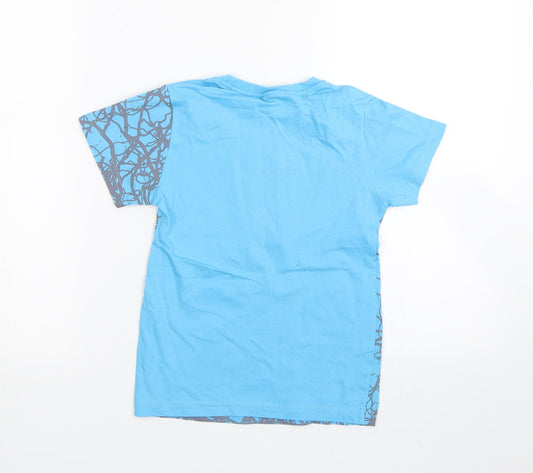 Macca Boy Boys Blue   Basic T-Shirt Size 7 Years  - Brooklyn