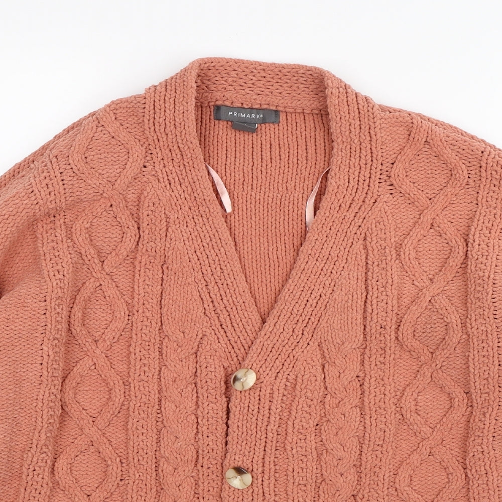 Primark Womens Orange   Cape Jumper Size M