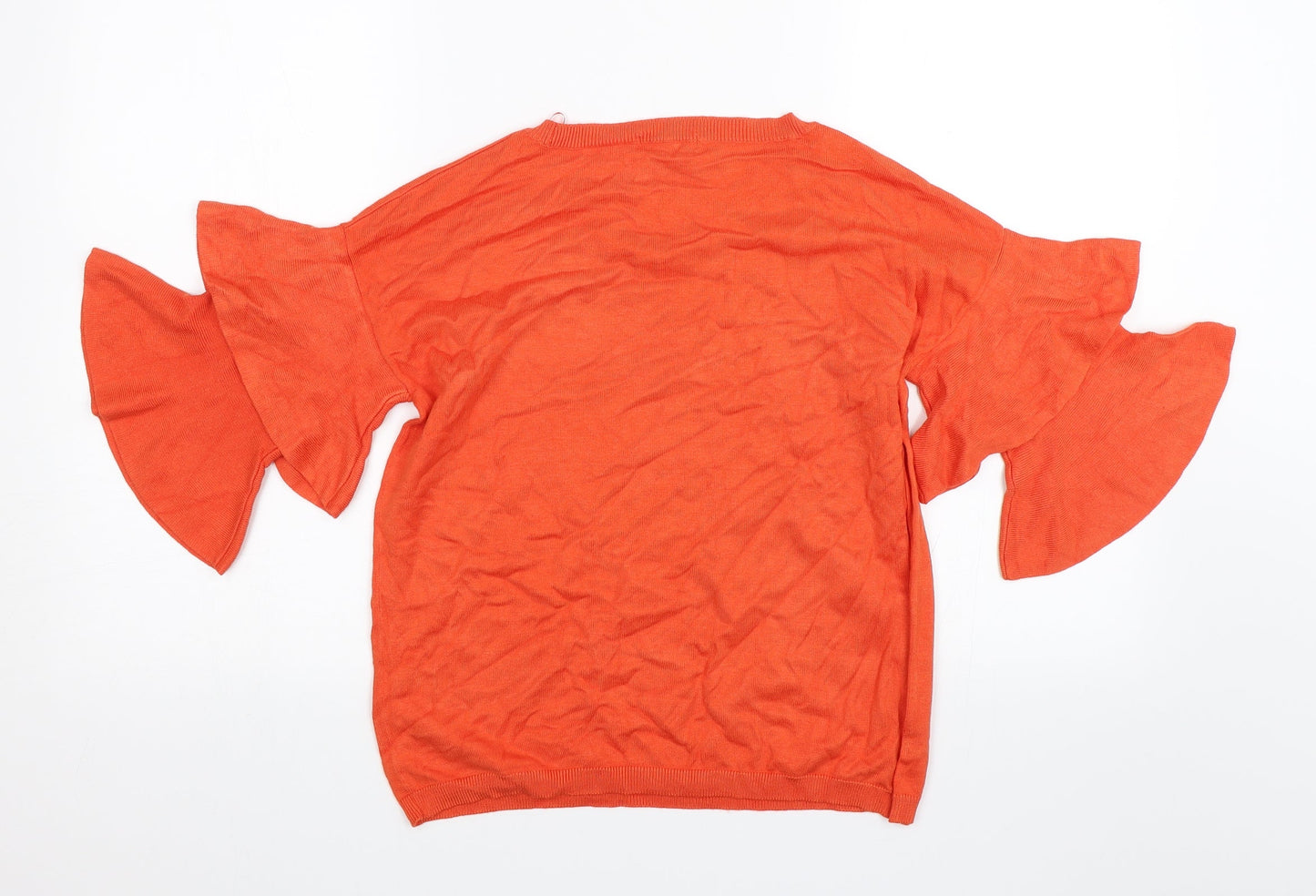 TU Womens Orange   Pullover Jumper Size 10