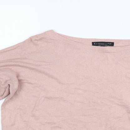 F&F Womens Pink   Pullover Jumper Size 12