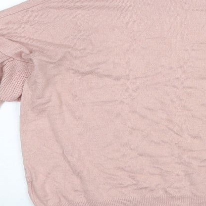 F&F Womens Pink   Pullover Jumper Size 12