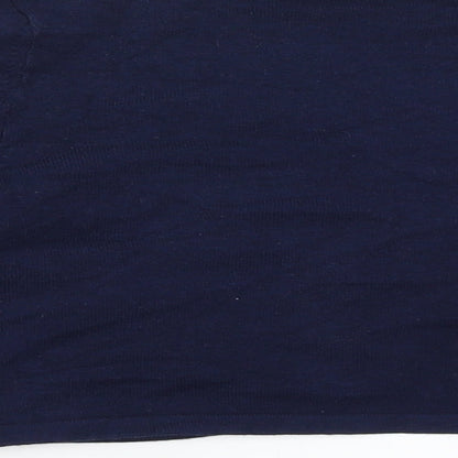 Womens UK Size 10 Pomodoro Blue Pullover Jumper