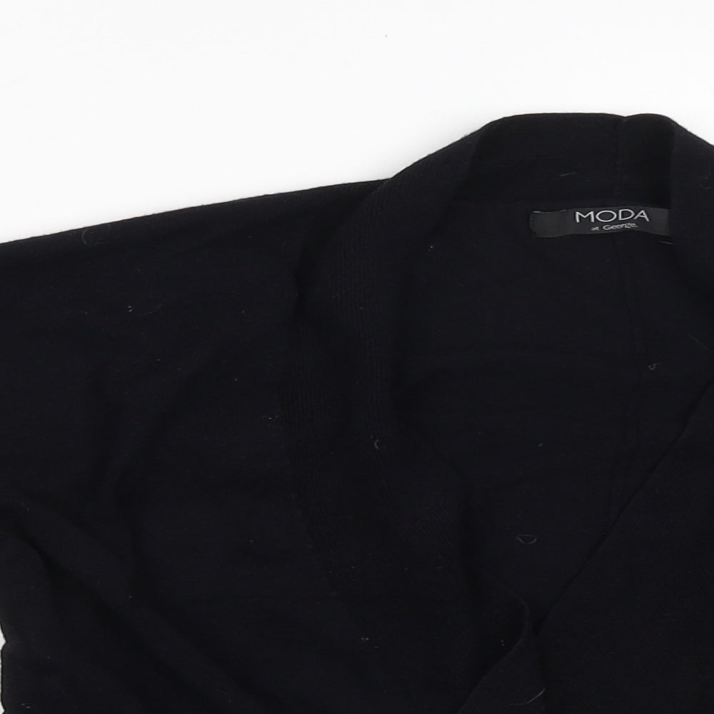 Womens UK Size 14 George Black Cardigan Jumper