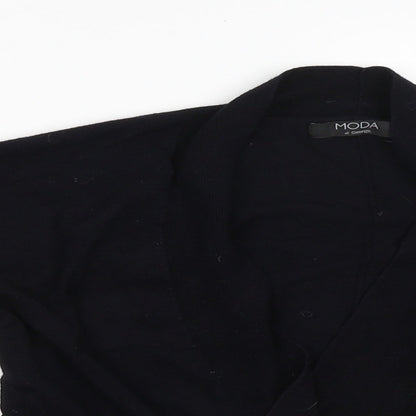 Womens UK Size 14 George Black Cardigan Jumper