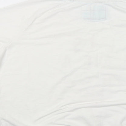 TU Womens White Solid  Babydoll Pyjama Top Size 18  - Lets have a pillow fight