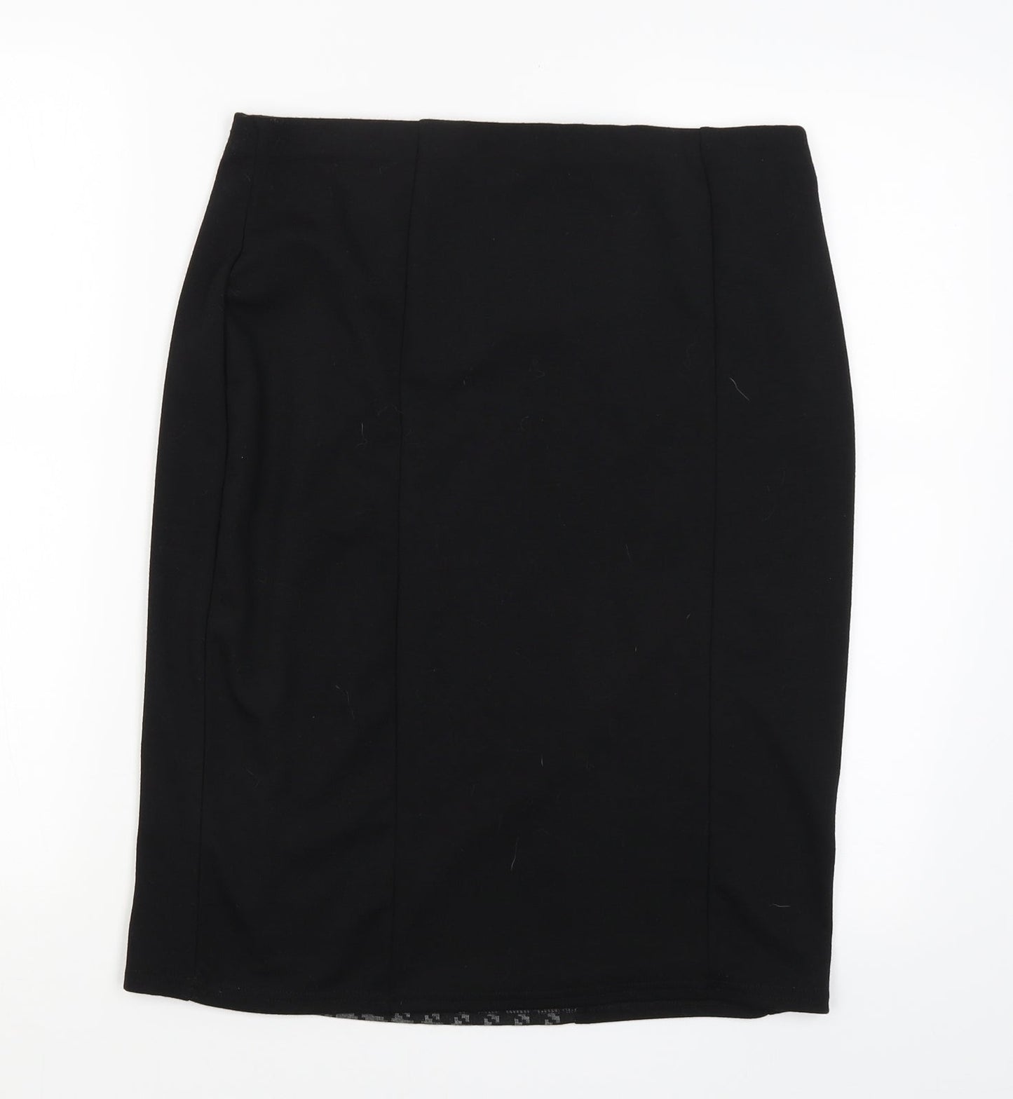 David Emanuel Womens Black   Straight & Pencil Skirt Size 14