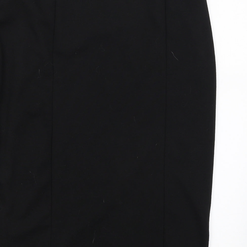 David Emanuel Womens Black   Straight & Pencil Skirt Size 14