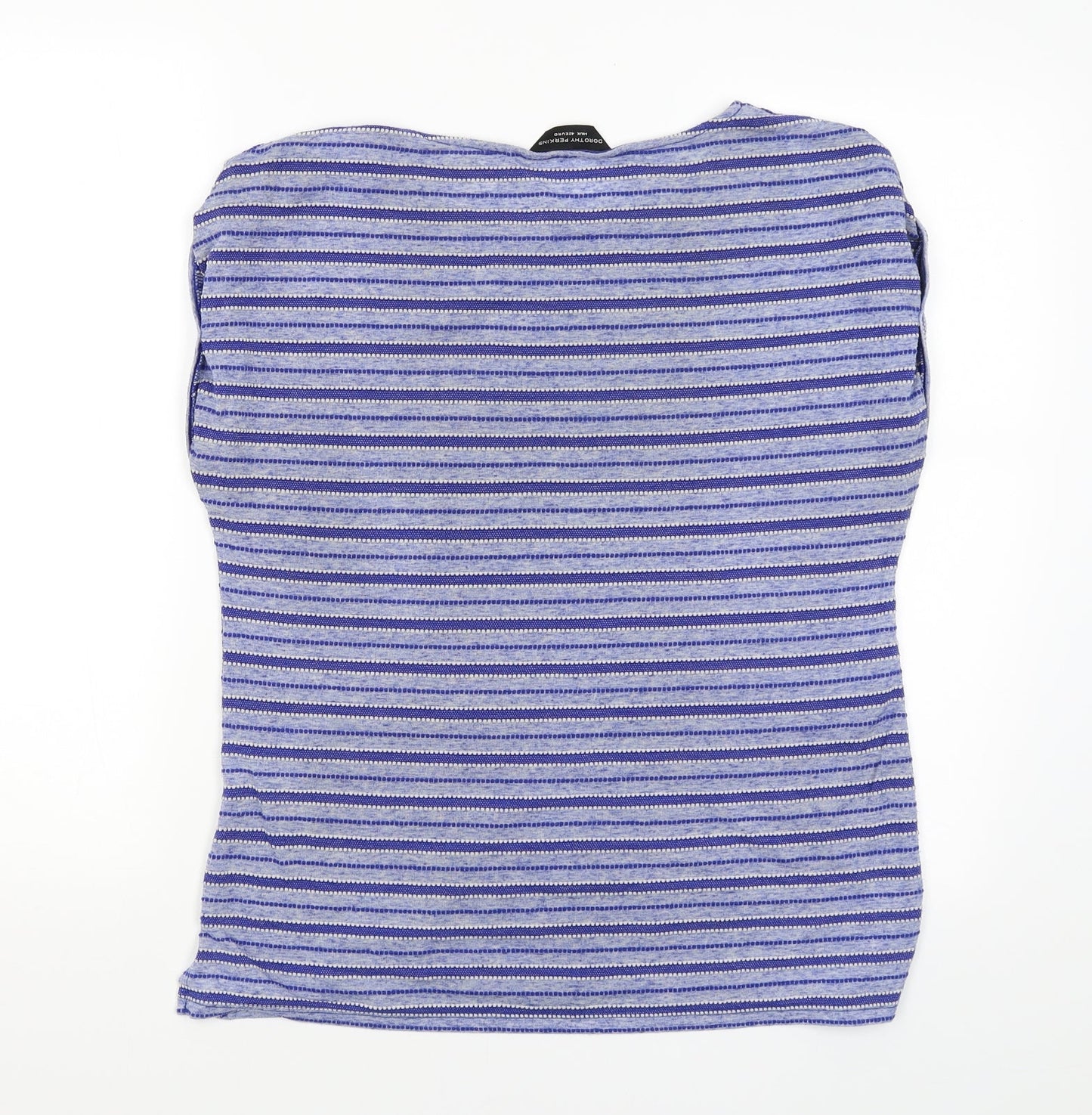 Womens UK Size 14 Dorothy Perkins Blue Basic Blouse