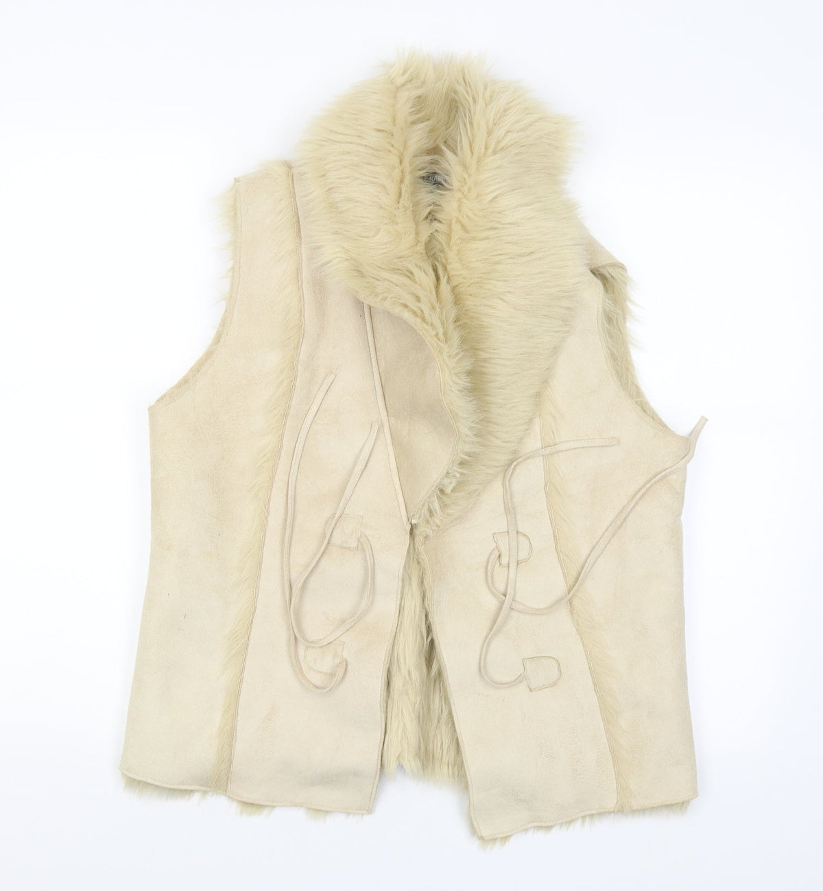 Purple Rain Womens Beige   Jacket  Size L