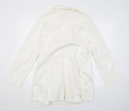 Womens UK Size 14 Evie White Jacket