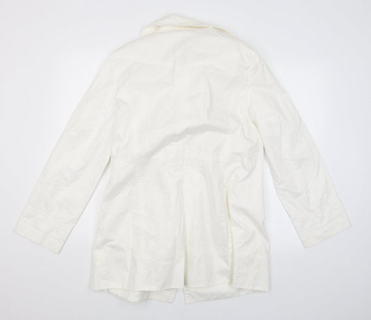 Womens UK Size 14 Evie White Jacket