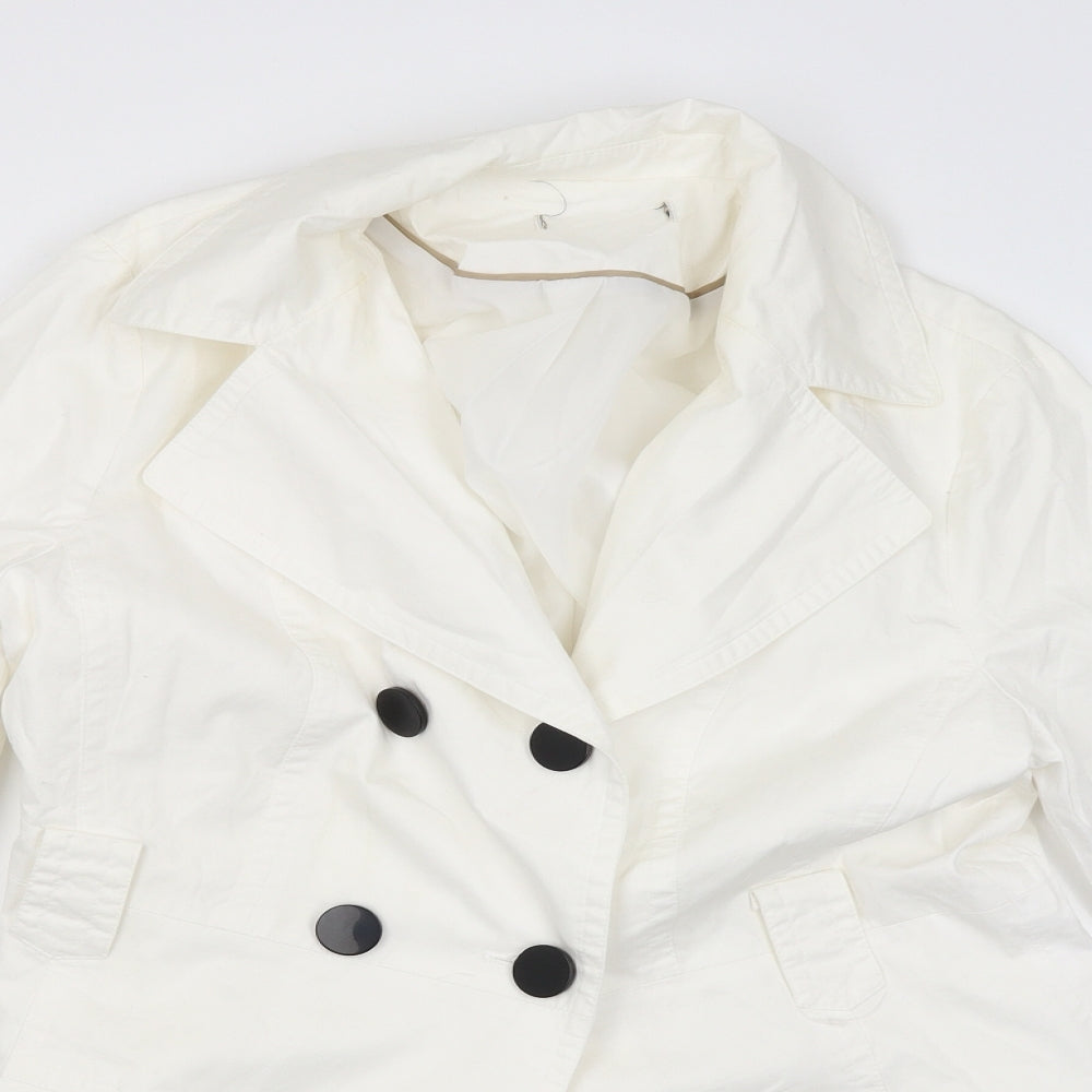 Womens UK Size 14 Evie White Jacket