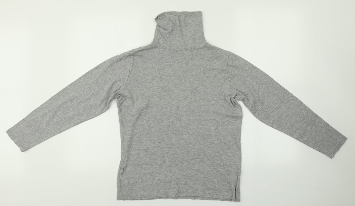 isle Womens Grey   Pullover Sweatshirt Size S