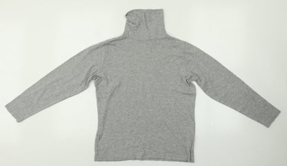 isle Womens Grey   Pullover Sweatshirt Size S