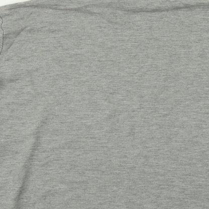 isle Womens Grey   Pullover Sweatshirt Size S