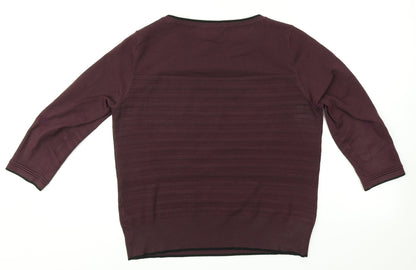 Womens UK Size 14 Principles Purple Pullover Jumper