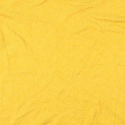 Love knitwear Womens Yellow   Pullover Jumper Size 12