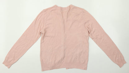 Womens UK Size  M&S Pink Cardigan Jumper