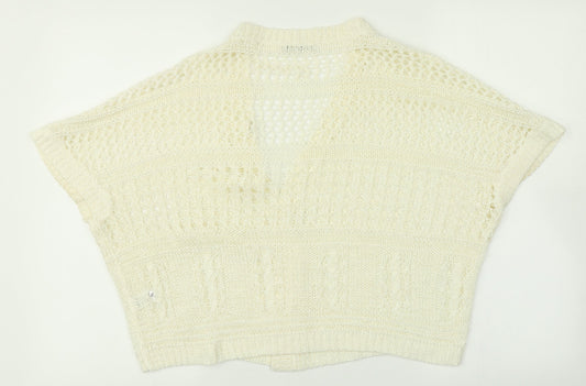TU Womens Beige   Cardigan Jumper Size 10