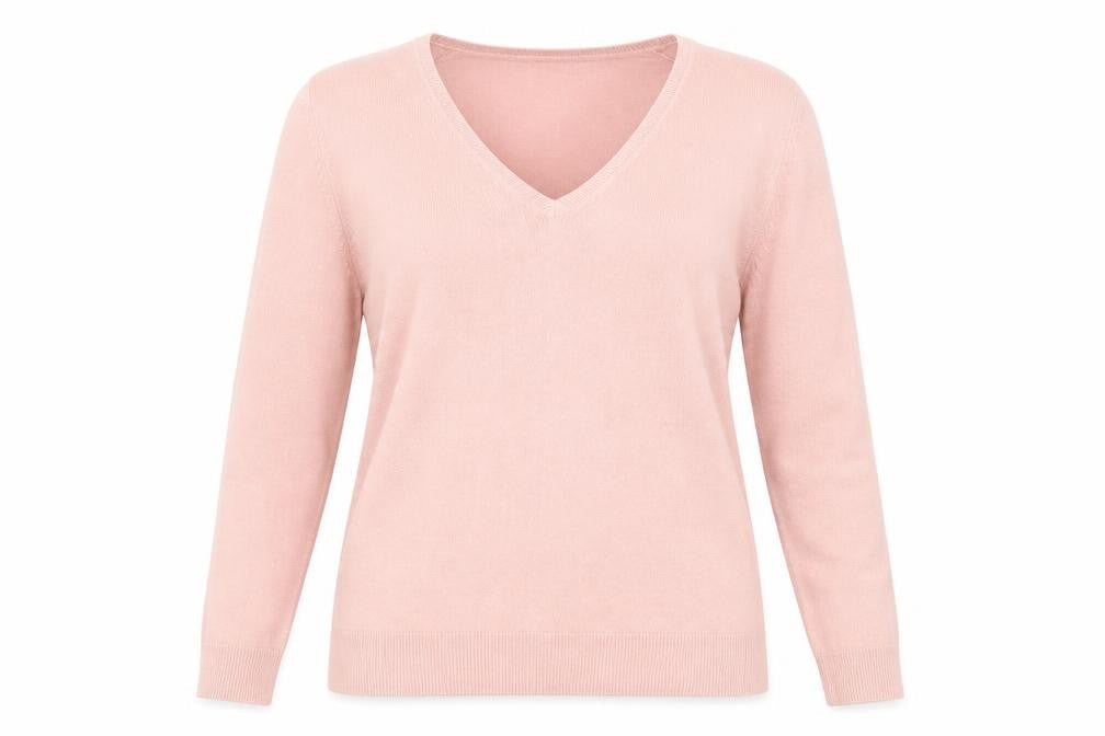 Womens UK Size 8 M&S Pink Pullover Jumper