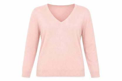 Womens UK Size 8 M&S Pink Pullover Jumper