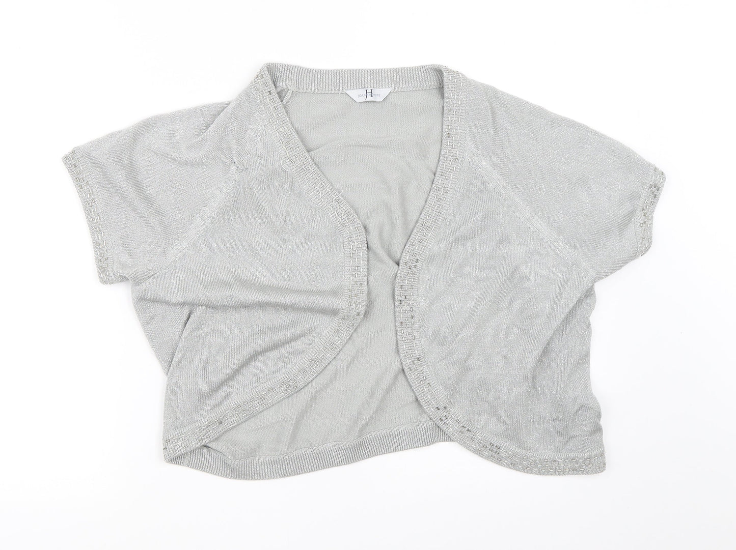 Joanna Hope Womens Grey   Shrug Jumper Size 16