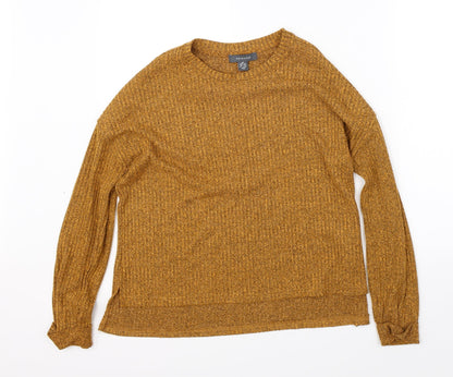 Primark Womens Yellow   Pullover Jumper Size XS