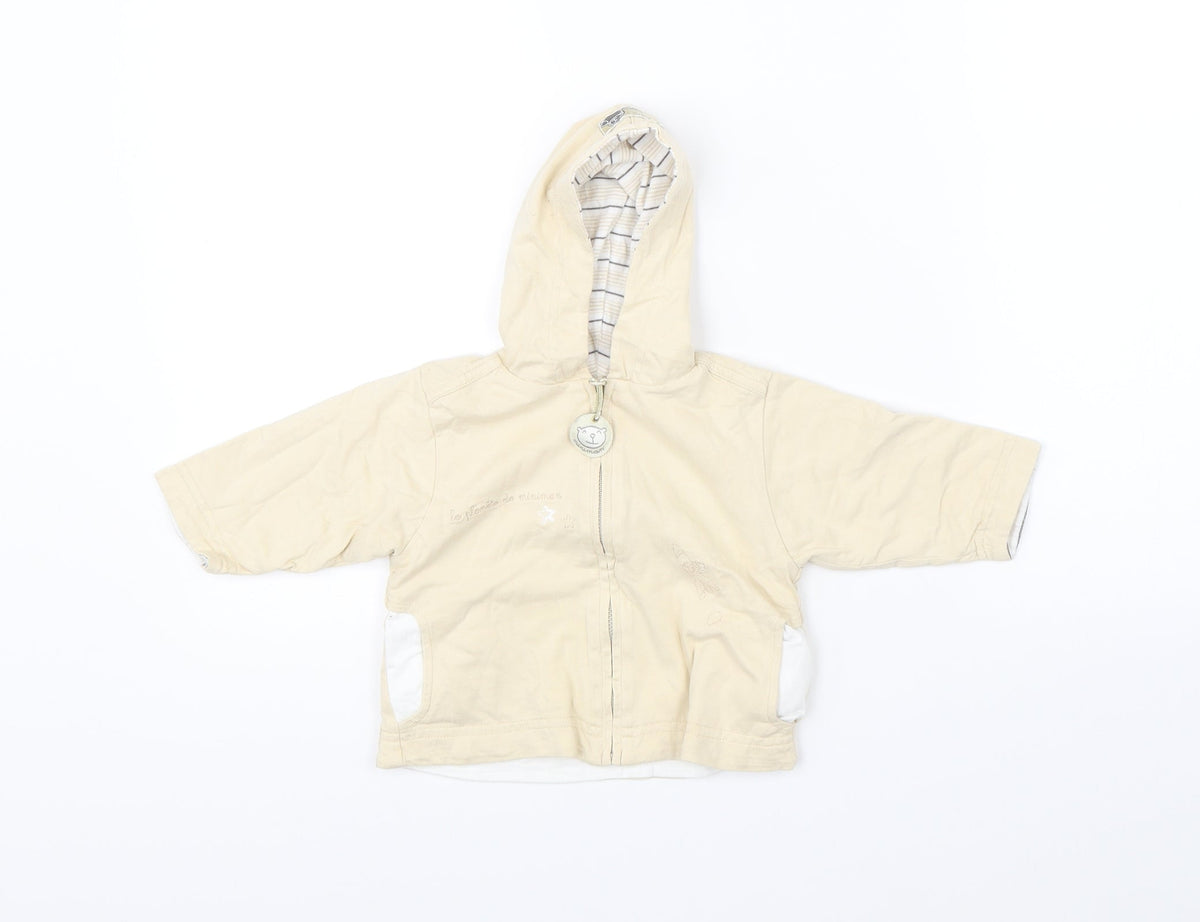Preworn Baby Beige   Pullover Jumper Size 6-9 Months