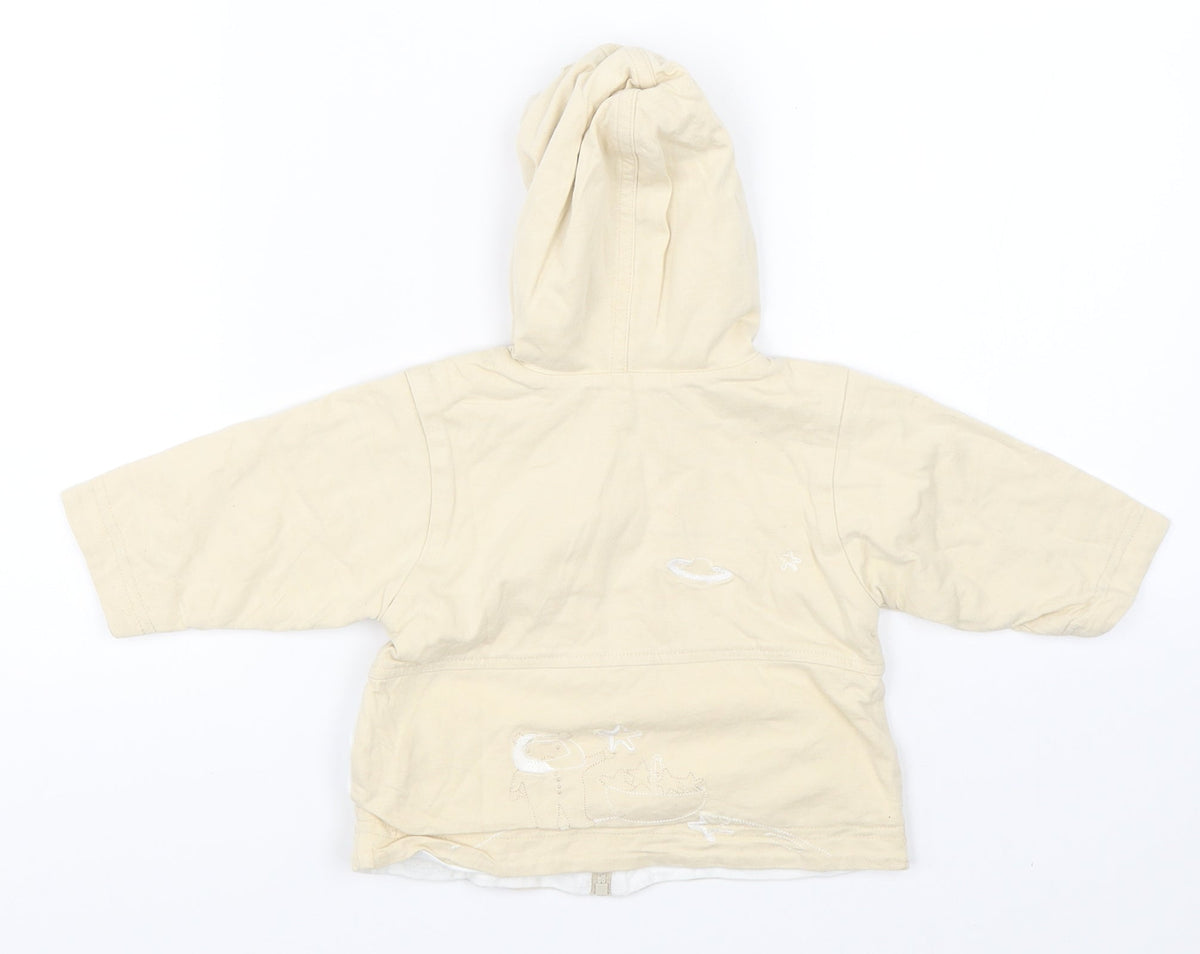 Preworn Baby Beige   Pullover Jumper Size 6-9 Months