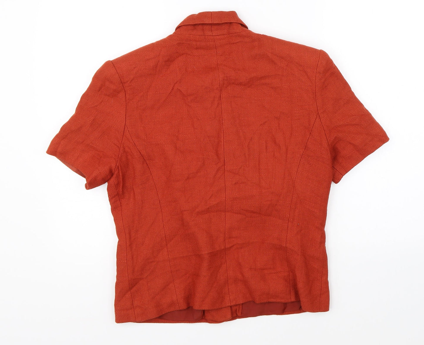 Womens UK Size 12 BHS Orange Jacket