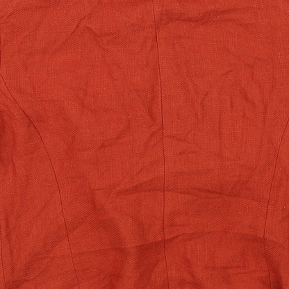 Womens UK Size 12 BHS Orange Jacket