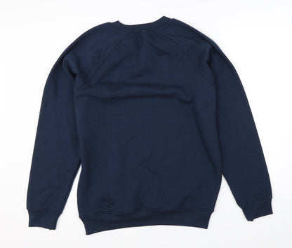 Alexandra Mens Blue   Pullover Sweatshirt Size M