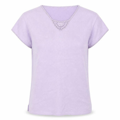 Womens UK Size L Fay Louise Purple Basic Blouse