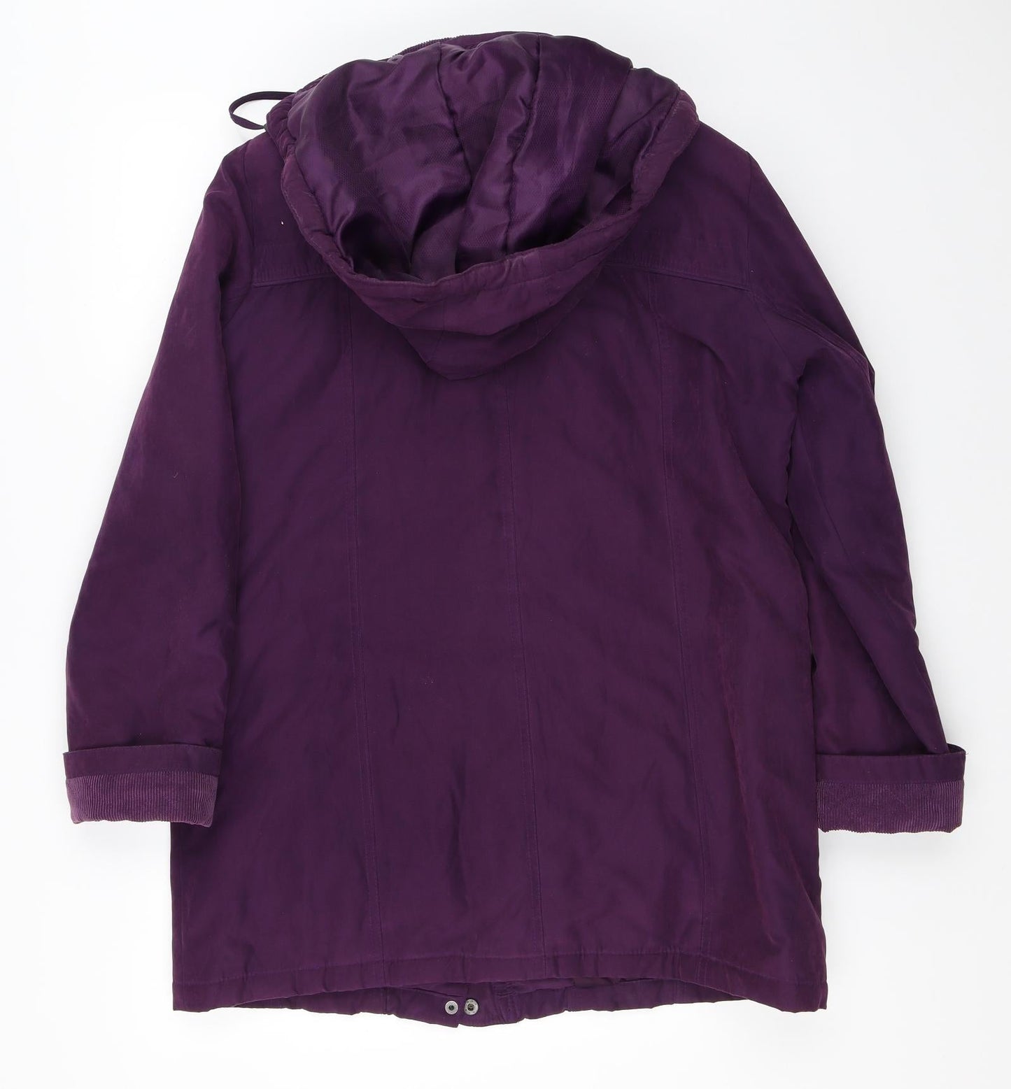 Womens UK Size S BM Collection Purple Overcoat