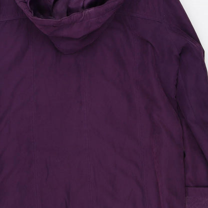 Womens UK Size S BM Collection Purple Overcoat