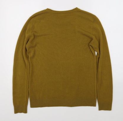 Womens UK Size 12 Atmoshpere Yellow Pullover Jumper