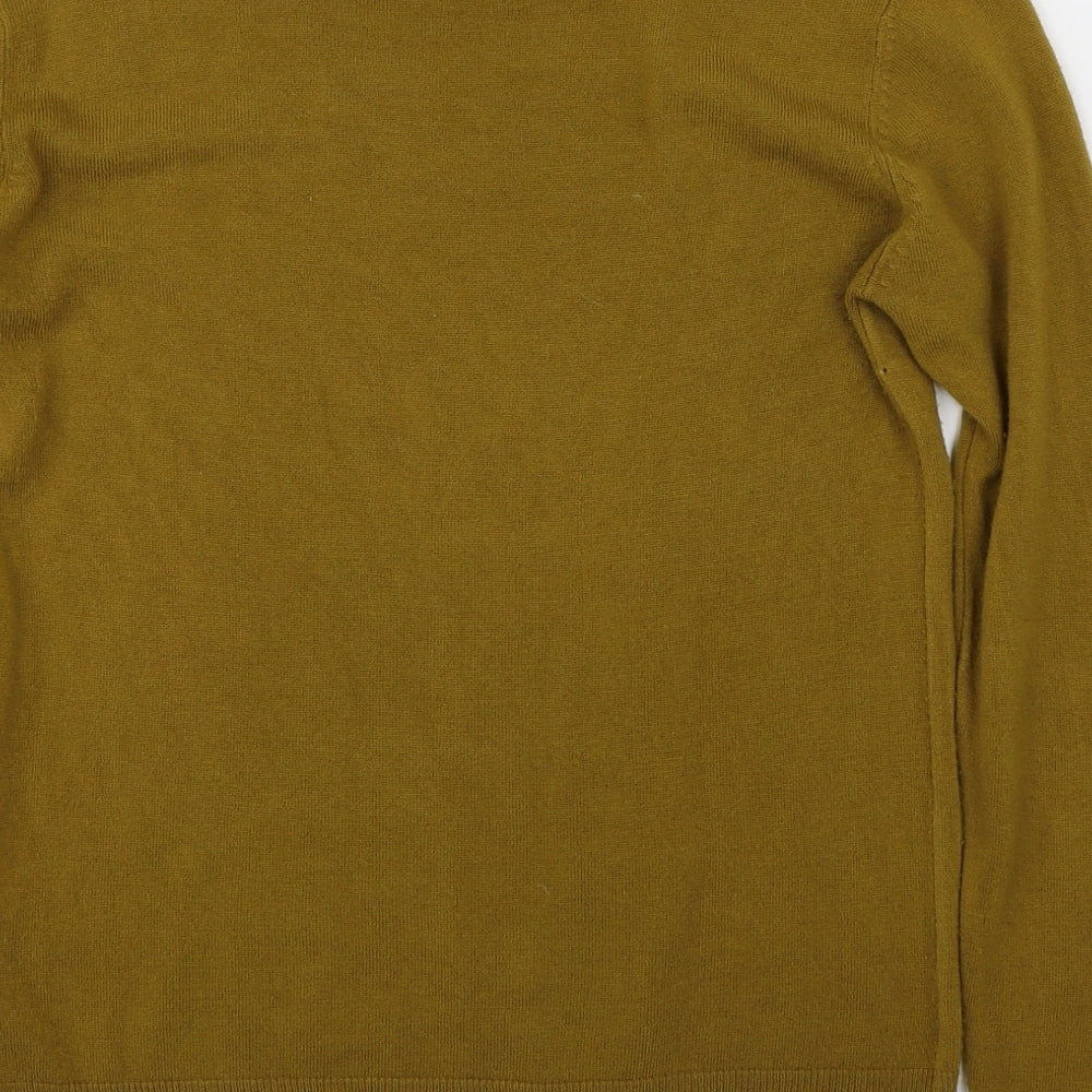 Womens UK Size 12 Atmoshpere Yellow Pullover Jumper