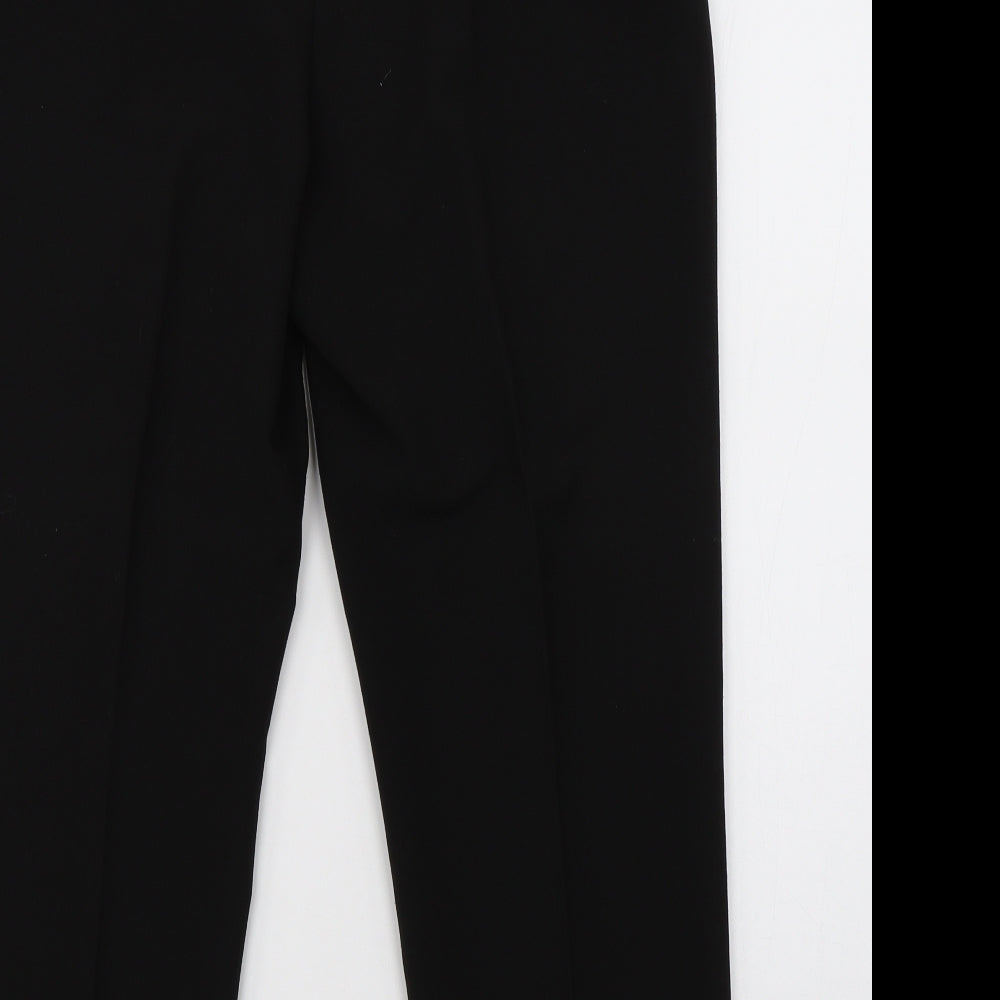Womens UK Size 14 Sarah Hamilton Regular Fit Dress Pants Black Trousers