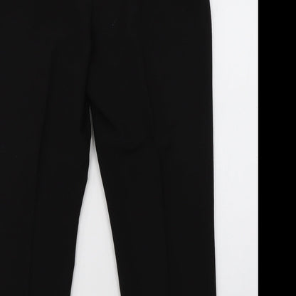 Womens UK Size 14 Sarah Hamilton Regular Fit Dress Pants Black Trousers