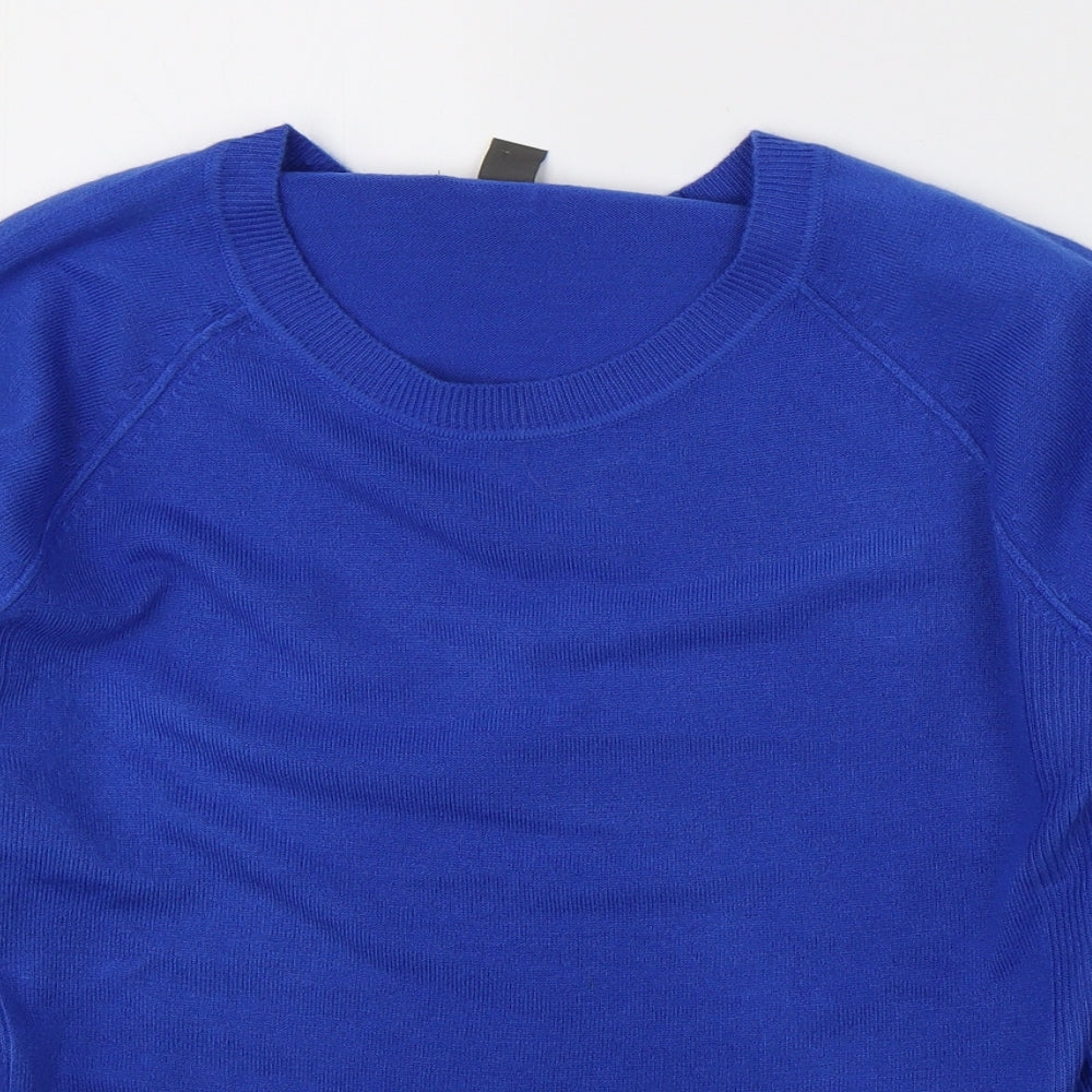 Primark Womens Blue   Pullover Jumper Size S
