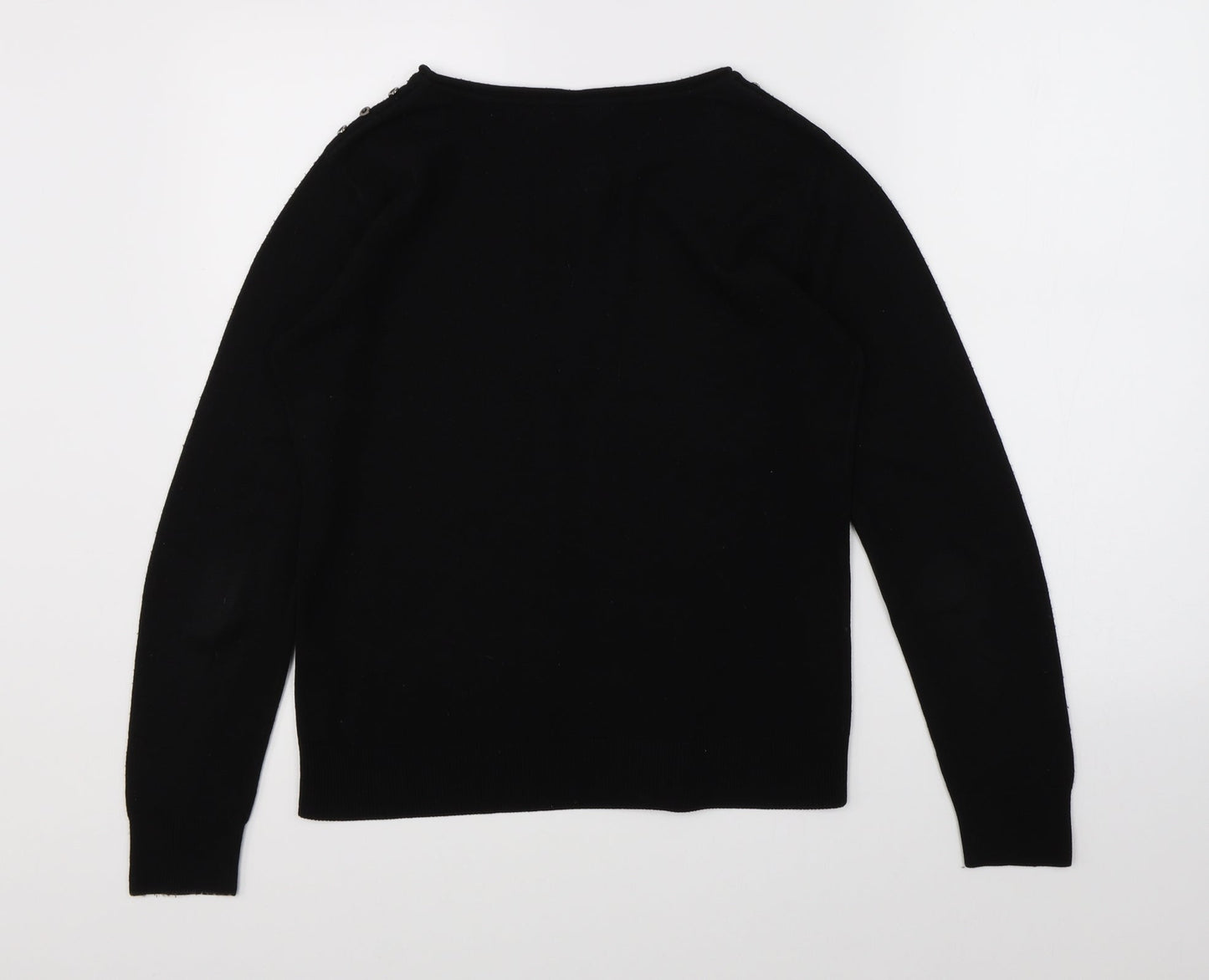 Womens UK Size 12 Atmosphere Black Pullover Jumper