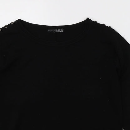 Womens UK Size 12 Atmosphere Black Pullover Jumper