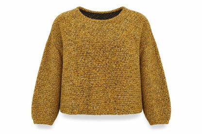 Womens UK Size L New Look Yellow Pullover Jumper