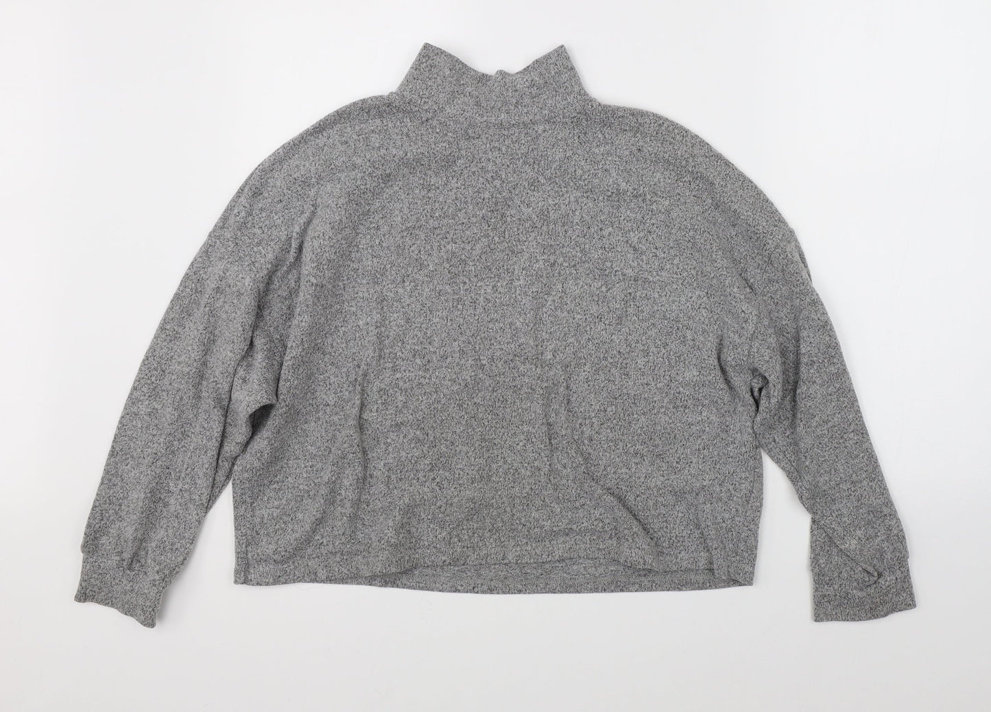 Womens UK Size M New Look Grey Pullover Jumper