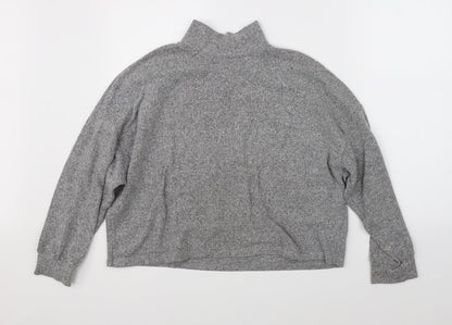 Womens UK Size M New Look Grey Pullover Jumper