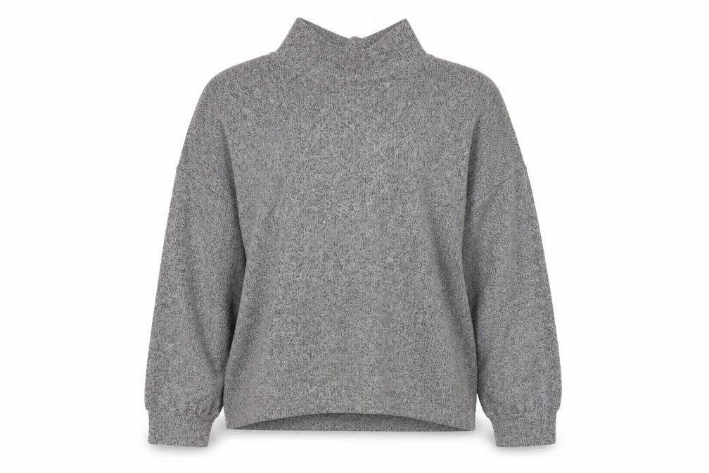 Womens UK Size M New Look Grey Pullover Jumper