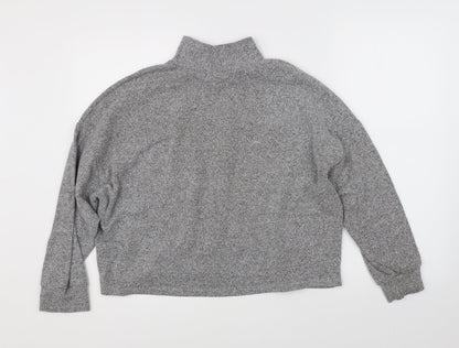 Womens UK Size M New Look Grey Pullover Jumper