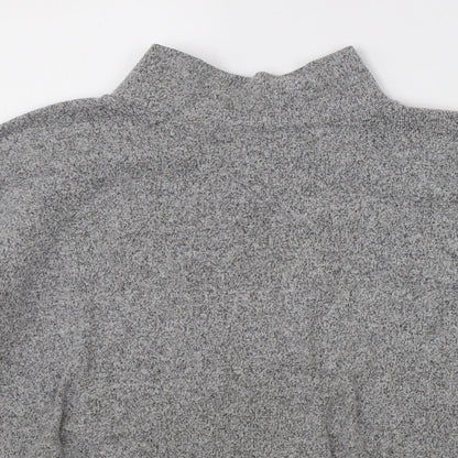 Womens UK Size M New Look Grey Pullover Jumper