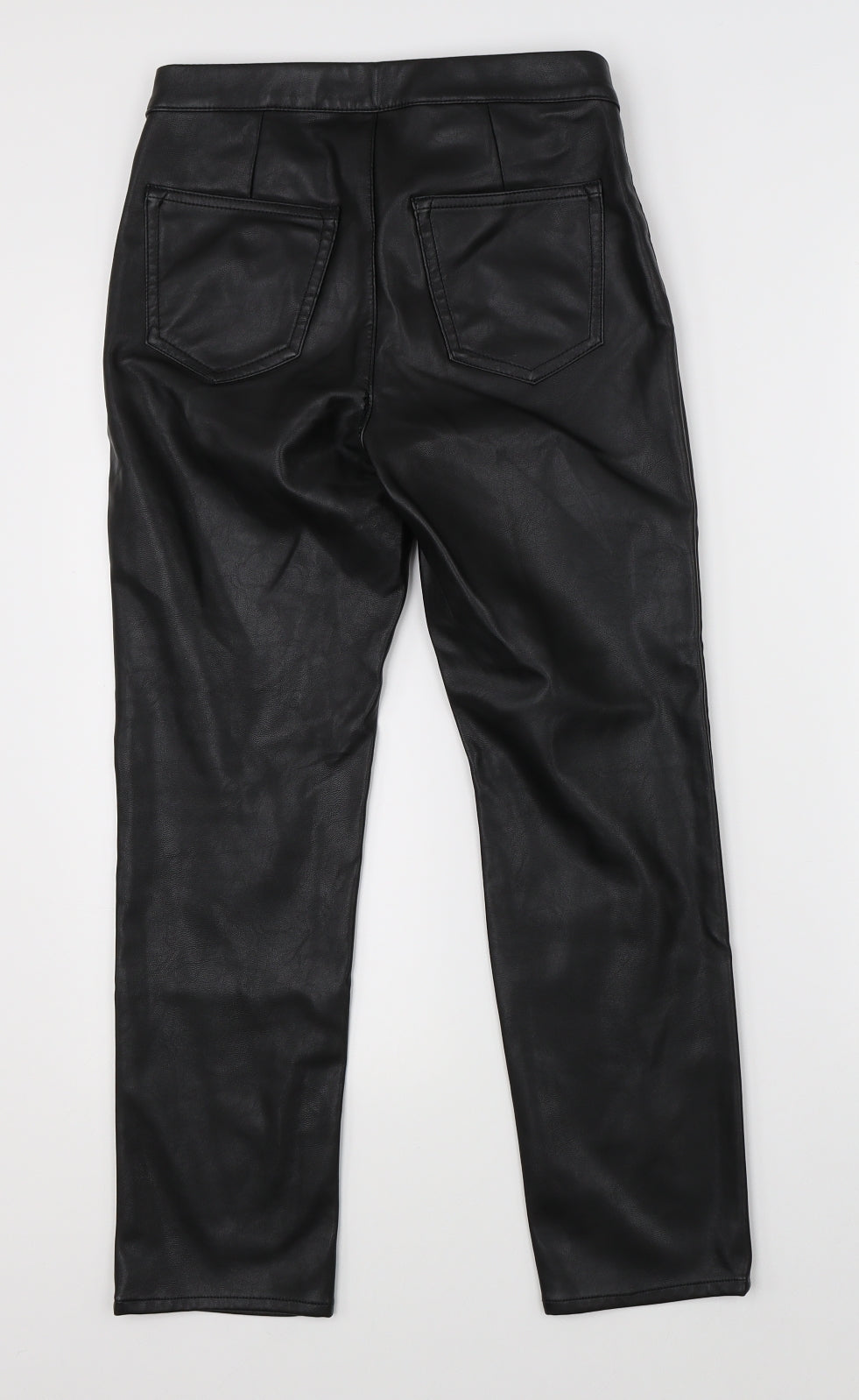 Womens UK Size 10 Divided Regular Fit Straight Black Jeans
